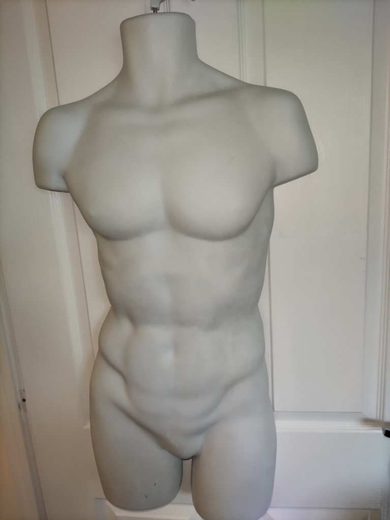 MACHO MAN MANAQUINN PERFECT FOR DISPLAYING ITEMS TO SELL ON GUMTREE