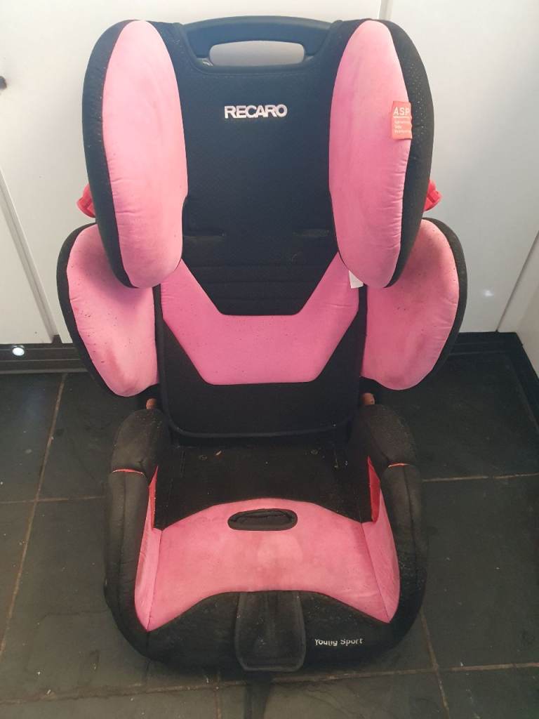 Recaro Pink Car Seat