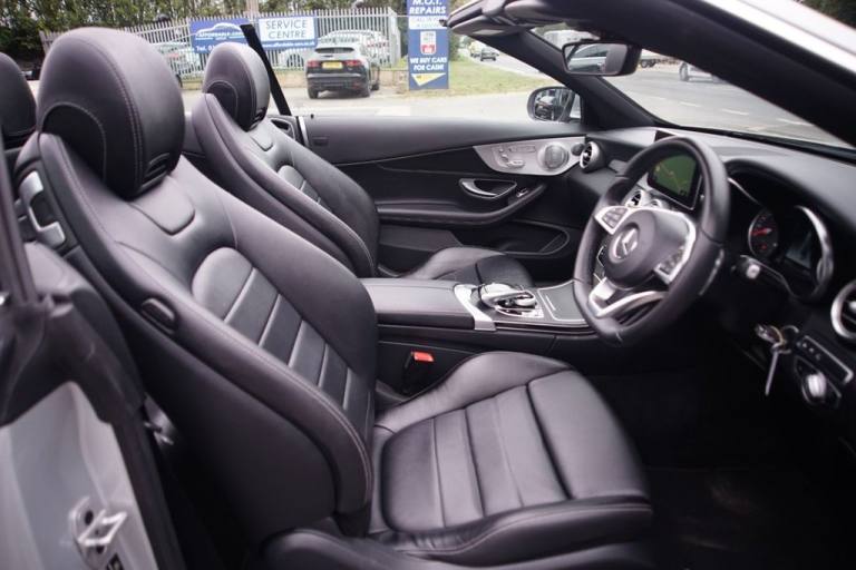 2018 Mercedes-Benz C Class 2.1 C220d AMG Line (Premium Plus) Cabriolet 2dr Diesel G-Tronic+ 4MATI...