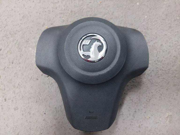 Vauxhall Corsa D steering wheel airbag.