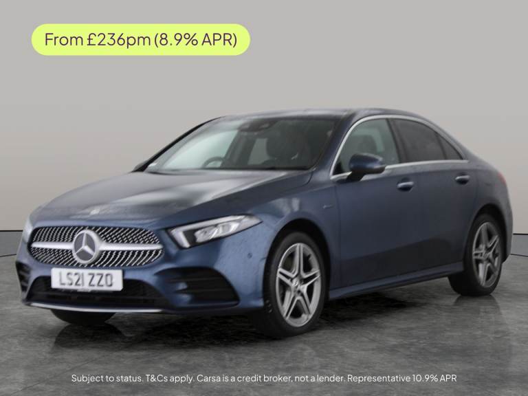 2021 Mercedes-Benz A-Class 1.3 A250e 15.6kWh AMG Line (Premium 2) Saloon 4dr Petrol Plug-in Hybri...
