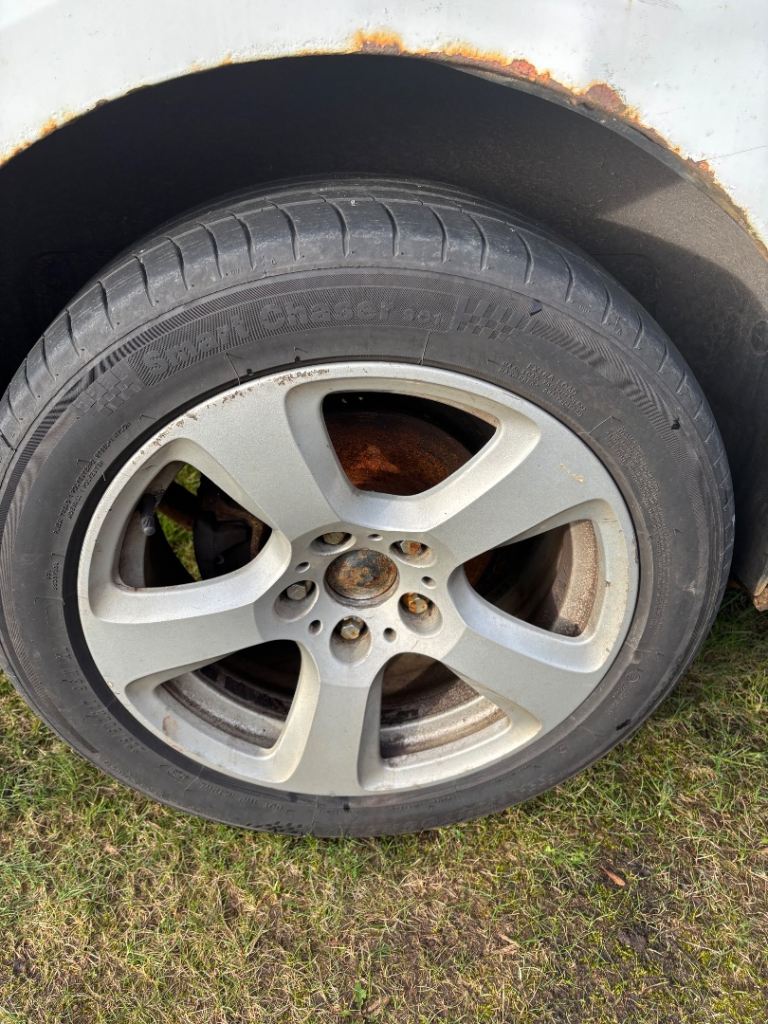 BMW or Vivaro alloy wheels. 