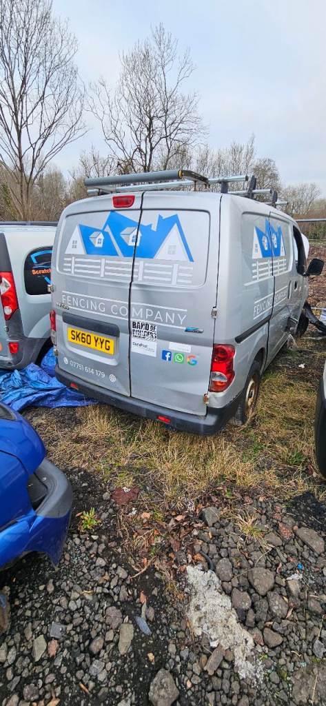 Nissan nv200 van 60 plate breaking 