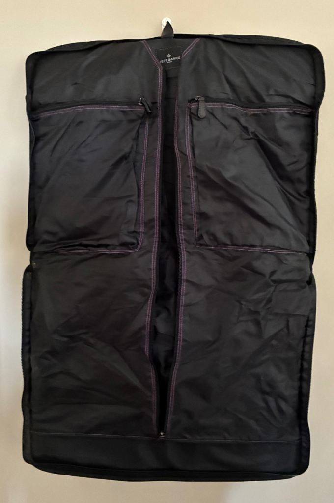 Jeff Banks Black Garment Bag - Excellent Condition