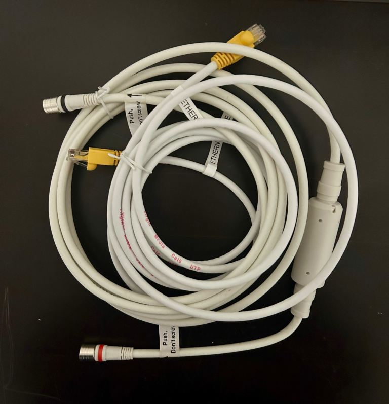 Media cable with Ethernet cable