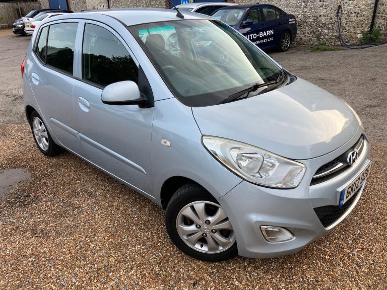 2012 Hyundai i10 1.2 ACTIVE. Ideal 1st Car. Low Road TAX. 5 Door Silver. Px Swap