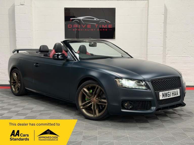 2012 Audi S5 3.0 TFSI V6 Cabriolet S Tronic quattro Euro 5 (s/s) 2dr CONVERTIBLE Petrol Automatic