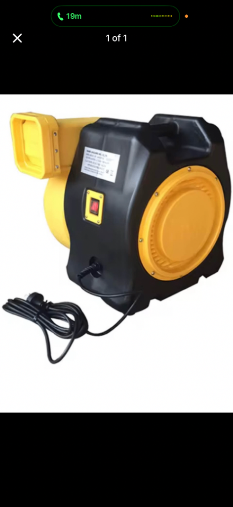 X2 commercial bouncy castle blowers 2hp 
