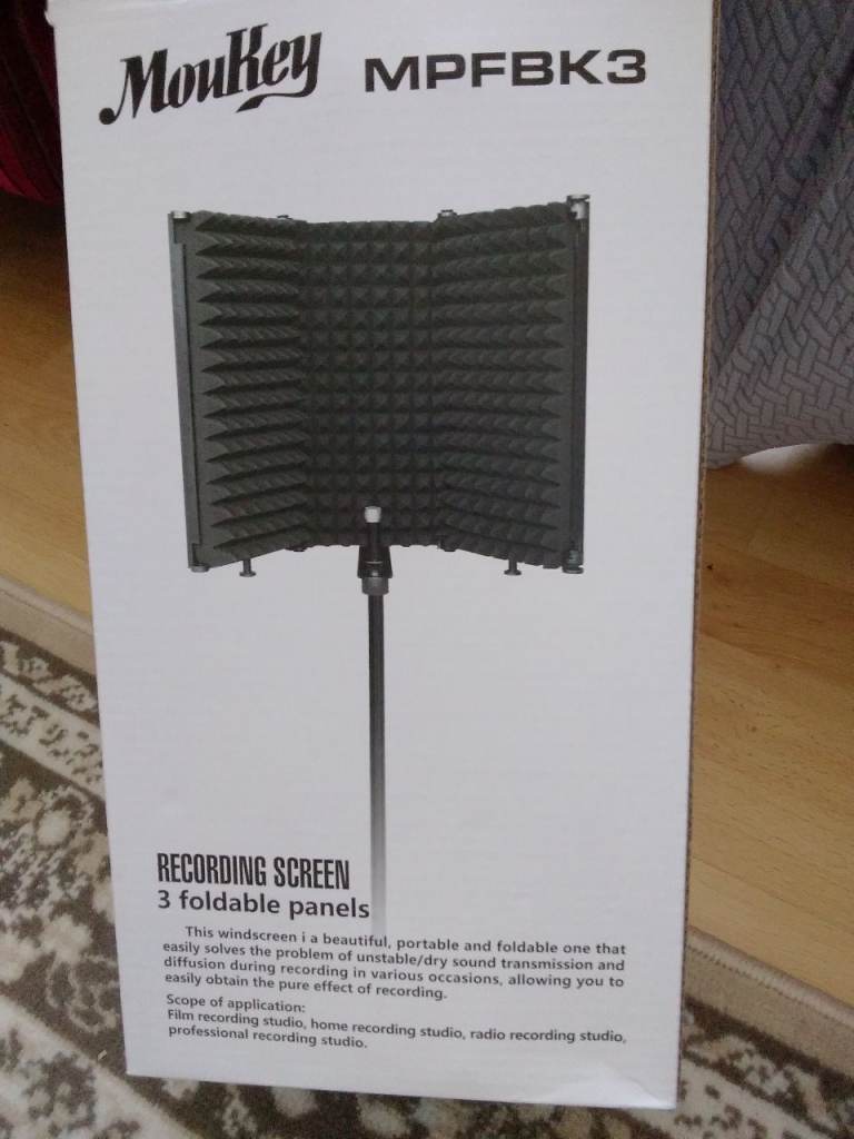 Microphone recording screen 