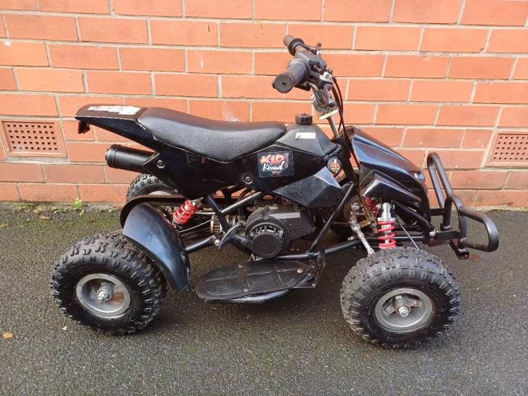 FunBikes Mini Moto Kids Quad Bike 50cc Petrol , 2-Stroke, Off-Road ATV