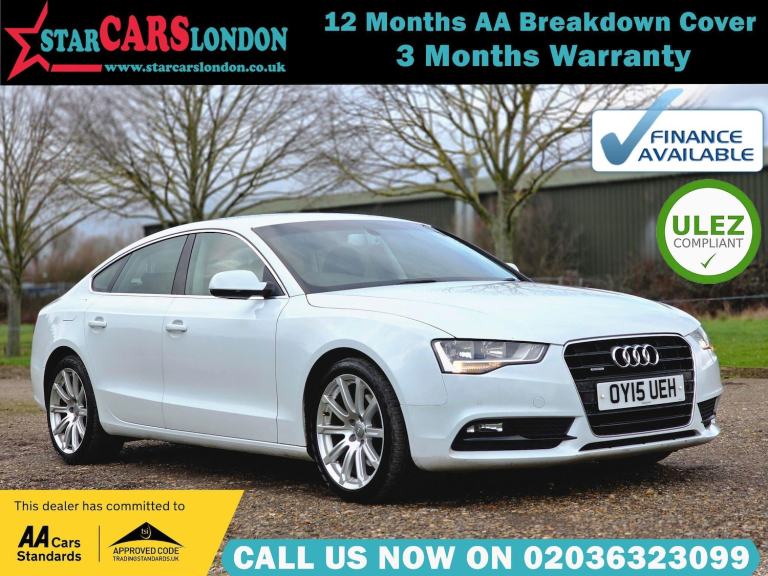 2015 Audi A5 2.0 TFSI SE Technik Sportback S Tronic quattro Euro 6 (s/s) 5dr HATCHBACK Petrol Aut...