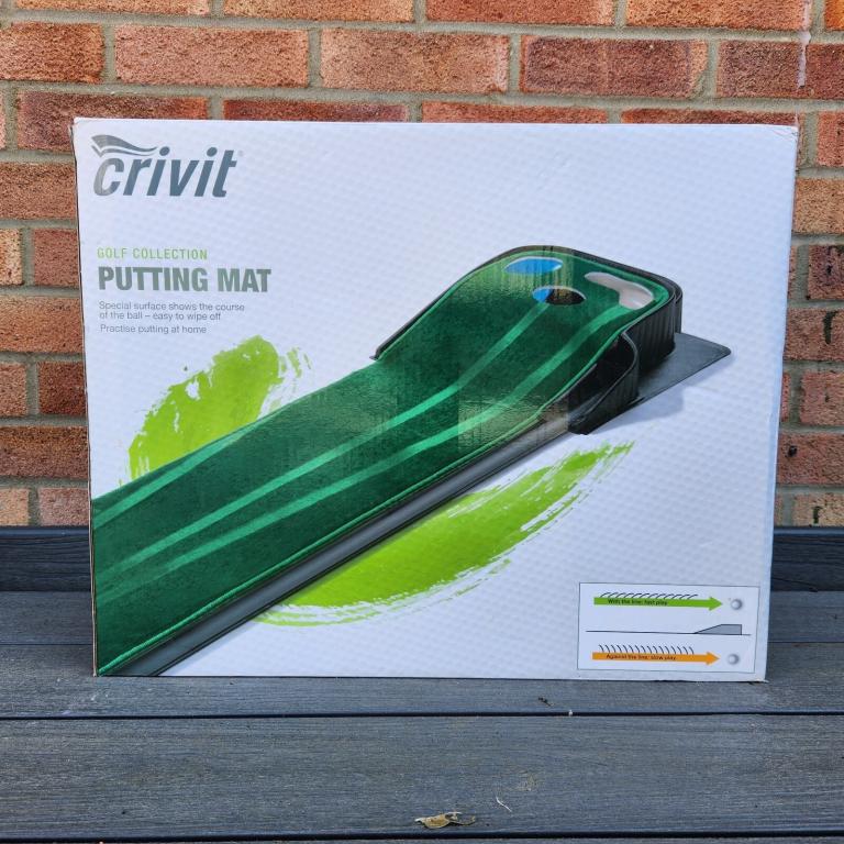 Brand New Crivit Golf Putting Mat
