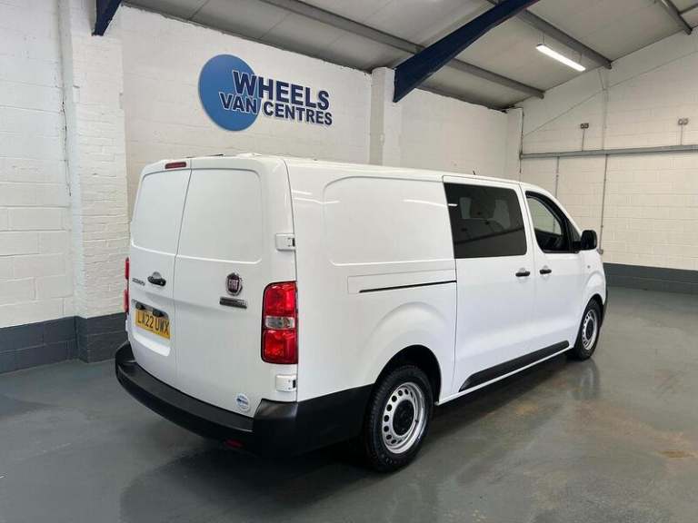 2022 Fiat Scudo 2.0 MultiJet 145 Tecnico Crew Van PANEL VAN DIESEL Manual