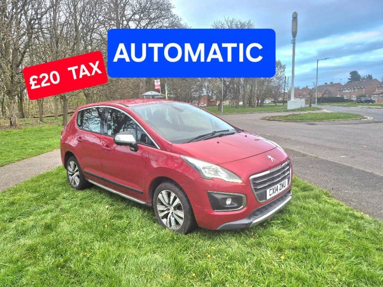 2014 Peugeot 3008 1.6 hdi AUTOMATIC £20 tax 