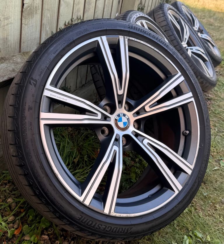 BMW 3 series M Sport 19 inch Alloy Wheels 5 x 112 Genuine Individual 793m G20 G21 4 series G22 G23