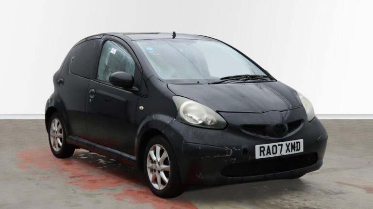 2007 Toyota AYGO 1.0 VVT-i Black Euro 4 5dr HATCHBACK Petrol Manual