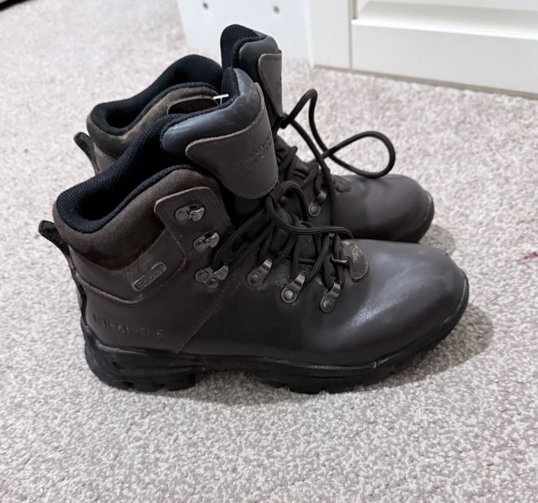 Mountain Warehouse Latitude Extreme Leather Waterproof Walking Boots Size Uk 5
