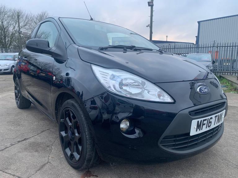 2016 Ford Ka 1.2 Zetec Black Edition Euro 6 (s/s) 3dr HATCHBACK Petrol Manual