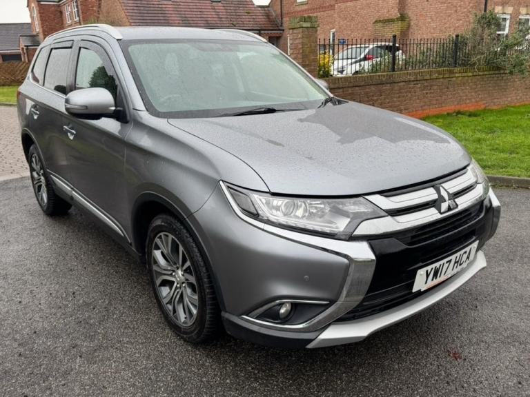 2017 MITSUBISHI OUTLANDER 2.2 DI-D 3 7 SEATER GREAT S/HISTORY DRIVES A1 LOVELY!