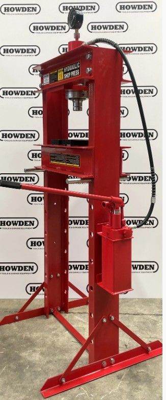 Hydraulic Press 30 Ton With Set Of V-blocks |CE Safety Standards