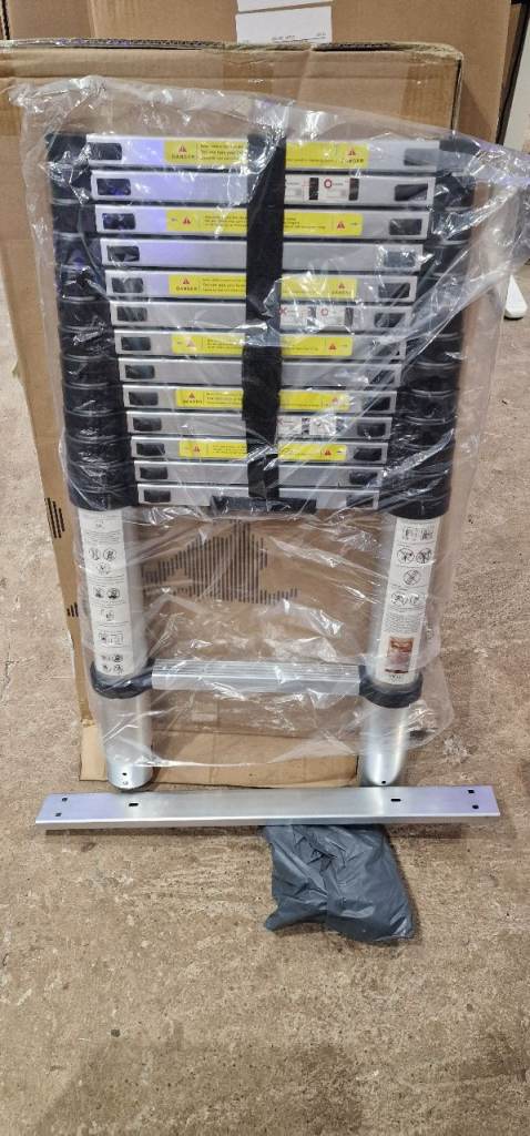 Telescopic Ladder 4.1M Aluminium 