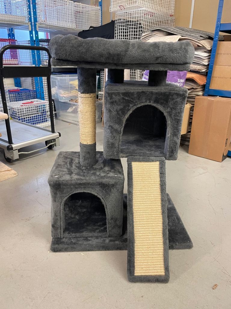 Dark Grey Small Cat Tree