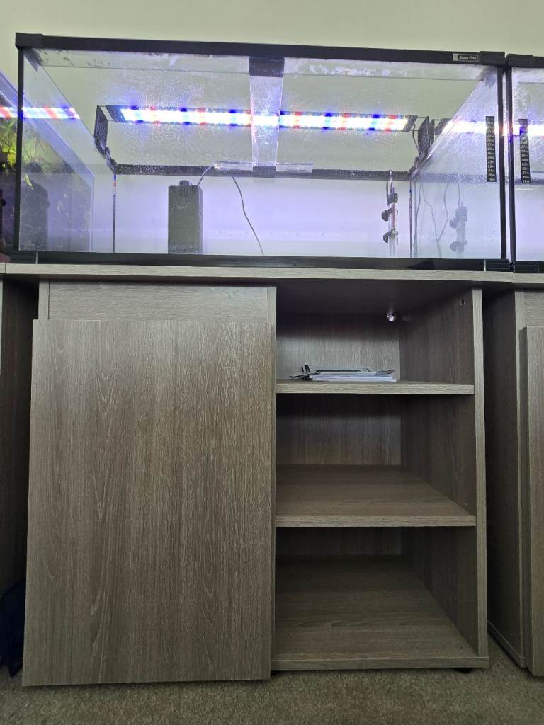 Aquarium Horizon 130 and cabinet