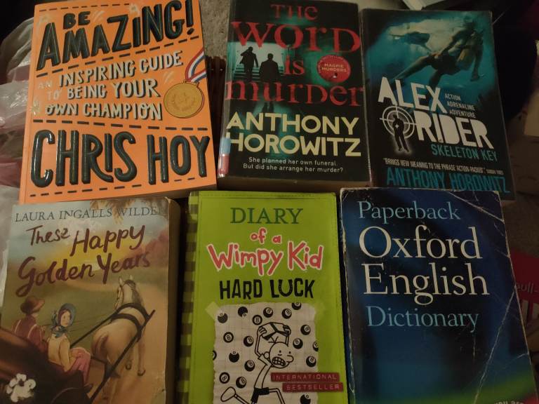 Youth books- fiction Horowitz/Rider, inspiring & useful