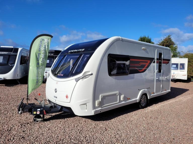 Sterling Elite 480 2016 Single Axle 2 Berth - Air Con, Solar Panel, AL-KO ATC