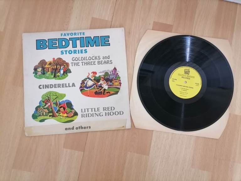 Rare Vintage 1973 Original HAPPY HOUSE RECORDS Favourite Bedtime Stories. Ex Cond. LPHH504