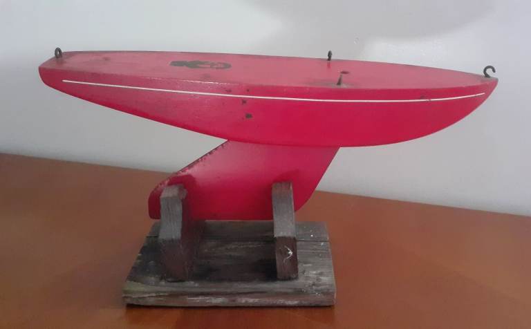 Vintage Bowman Racing Yacht 12"