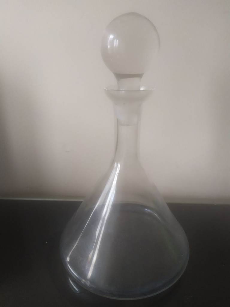 image for Crystal Blown Bulb Decanter