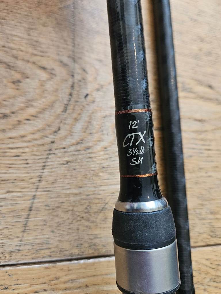 ​Set of 3 Free Spirit CTX "SU" 12ft 3.5lb Rods - 50mm Rings - Elite Casting