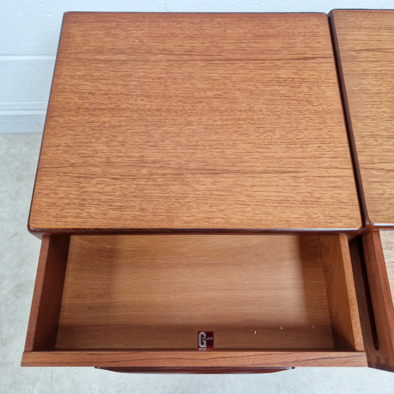 Pair V.B Wilkins for G Plan Vintage Nordic Design Mid Century Teak ...