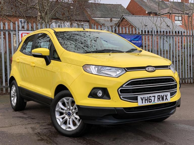 2017 Ford Ecosport 1.5 TDCi Zetec 2WD Euro 6 5dr HATCHBACK Diesel Manual
