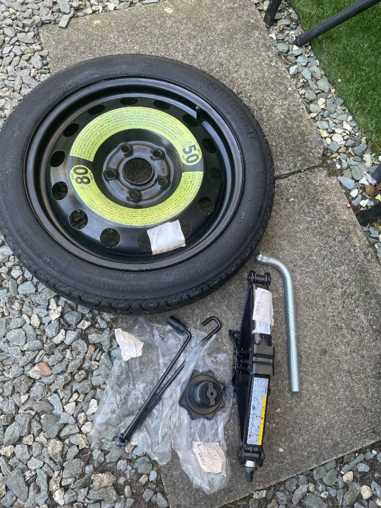 Audi Vw seat skoda 16”space saver wheel and Hankook tyre