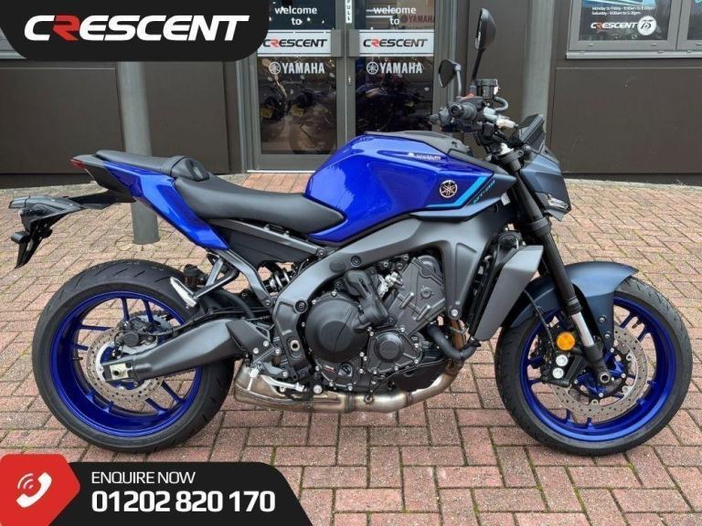 YAMAHA MT-09 Y-AMT - ICON BLUE - BRAND NEW - SAVE 866 AT CRESCENT YAMAHA!