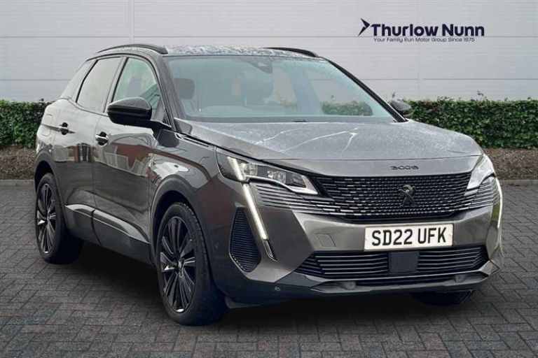 2022 Peugeot 3008 1.2 PureTech GT SUV 5dr Petrol EAT Euro 6 (s/s) (130 ps) SUV Petrol Automatic