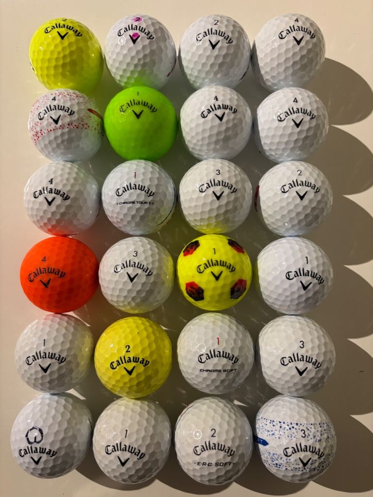 Bag of 24 Callaway Golf Balls (A-Grade balls)