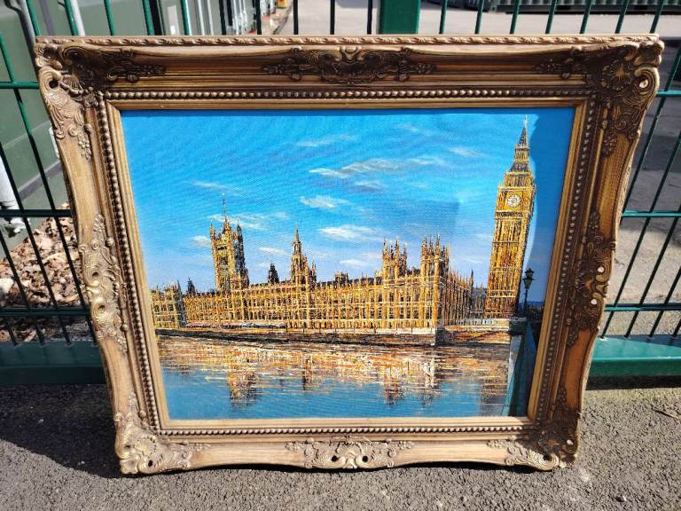 Framed London Scenes Pictures – Good Condition