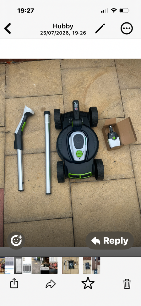 Small gtech mower SLM50