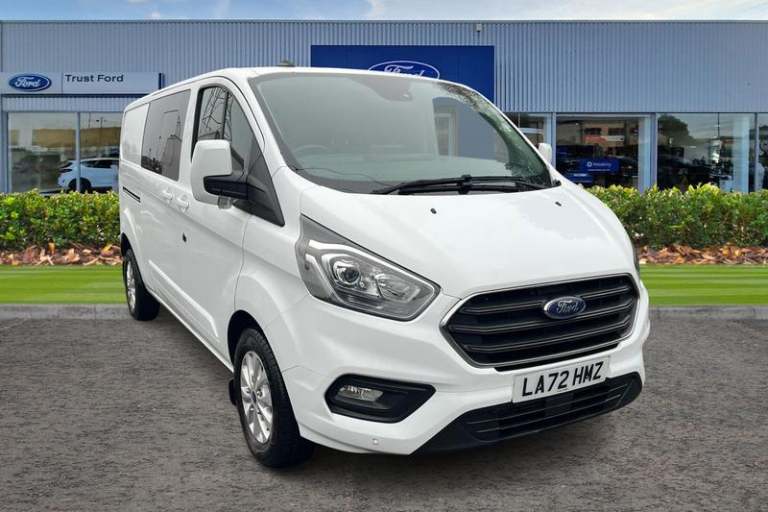 2023 Ford Transit Custom 2.0 EcoBlue 130ps Low Roof D/Cab Limited Van PANEL VAN DIESEL Manual
