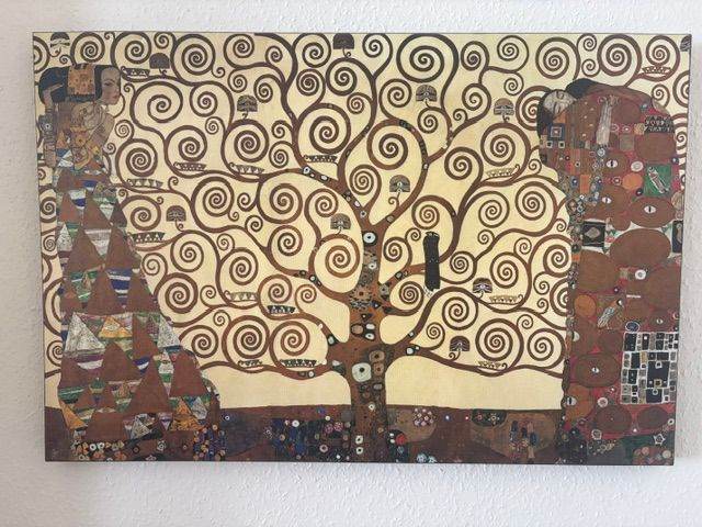 Gustav Klimt 'Tree of Life' Canvas Print – Good Condition