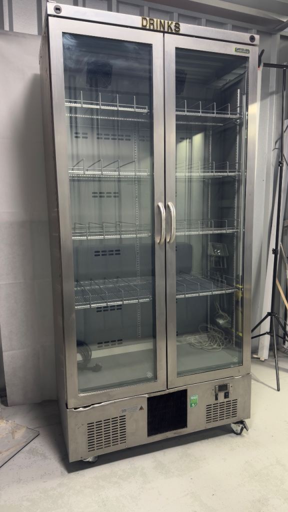 Gamko Fridge Bottle Cooler 2x Door Display MGW500GCS 