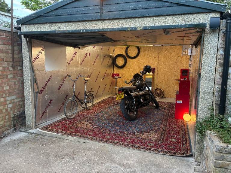Shared Garage Space for Motorbikes