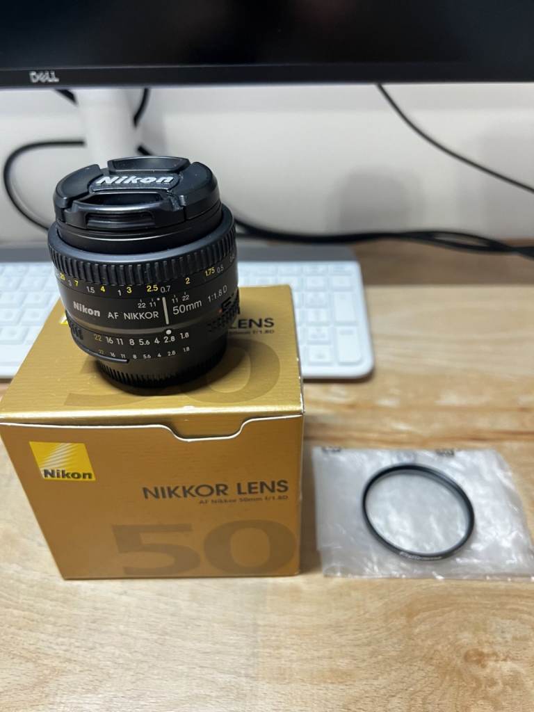Nikon Nikkor AF 50mm f/1.8D lens
