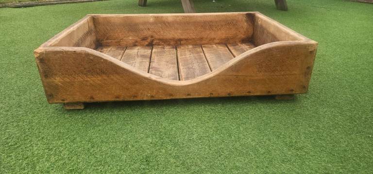 Dog Bed, Large Heavy Duty Wooden