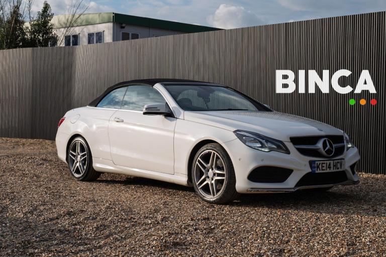 2014 Mercedes-Benz E Class 2.0 E200 AMG Sport Cabriolet 2dr Petrol G-Tronic+ Euro 6 (s/s) (184 ps...