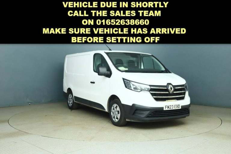 2023 Renault Trafic SL30 Blue dCi 130 Advance Van PANEL VAN DIESEL Manual