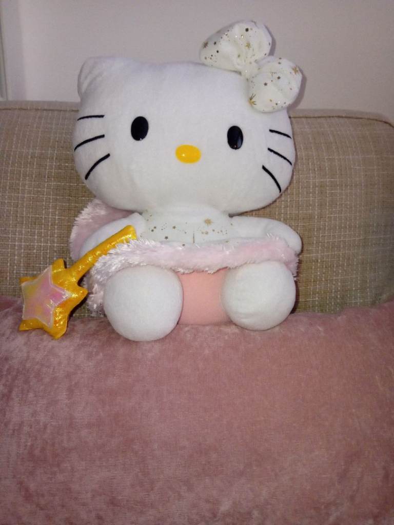 Hello Kitty (TY) Fairy 25cm Soft Plush Teddy Toy with Wand